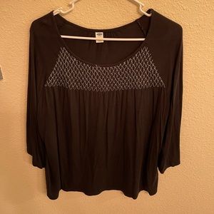 Old Navy Black Blouse